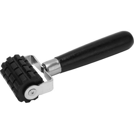 Rouleau insonorisant en silicone avec poignée ergonomique en pin, 17,5 cm (6,9 po), rouleau d'application pour filtre antibruit pour voiture, L 5 cm (2 po)