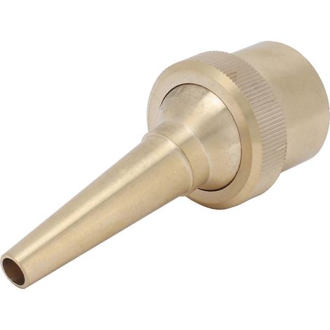 G1/2 20mm Female Thread Brass Fountain Nozzle - Adjustable Direction Jet Water Spray Head for Landscaping (1/5)