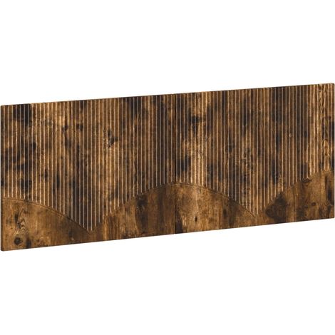 Testiera da Muro HOORN Rovere Fumo Legno ingegnerizzato vidaXL (1/5)