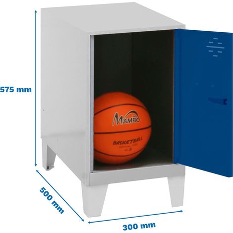 Simonrack Simonlocker Außenstauraum Möbel Blau Metall
