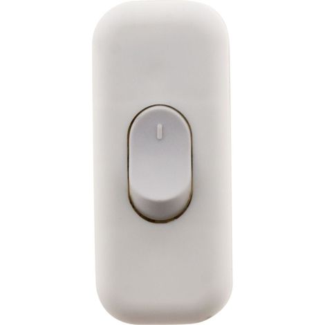 Interrupteur unipolaire 2A blanc – Pour installations électriques – Compatible avec câbles jusqu'à 2,5mm² – Zenitech (1/5)