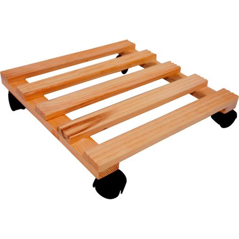 Blumenroller 35 cm Pflanzenroller Transportroller Blumenuntersetzer Blumenwagen (1/3)
