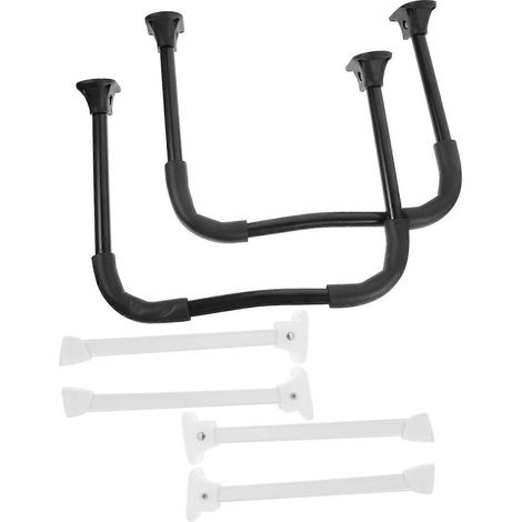 Un ensemble de pieds de table d'appoint en forme de U, pliables, convenant aux tables de chevet, tables pliantes, etc. (1/5)