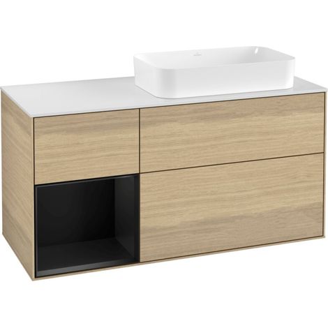Villeroy & Boch F271PDPC Meuble sous lavabo Finion F27