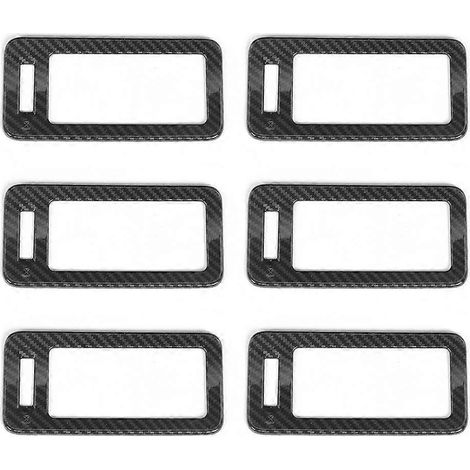 6 pièces de garniture de ventilation arrière compatibles avec HYUNDAI GRAND STAREX (H1) 2019 (1/4)