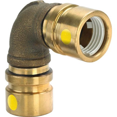 Viega Geopress G-Codo 90 grados, d 63mm bronce rojo Modelo 9616G, 772215