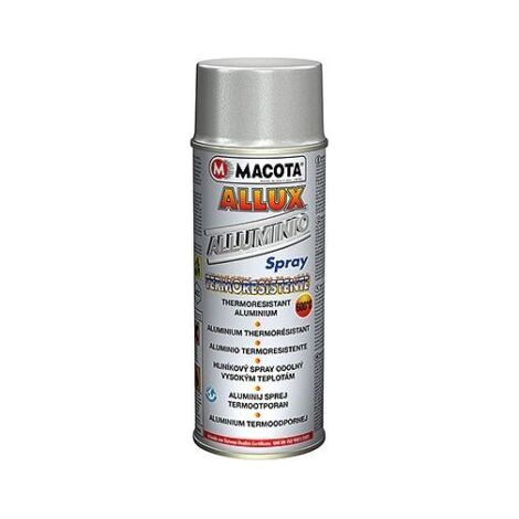 Macota ALLUX Vernice per Alluminio alta temperature termoresistente 600° 400 ml.