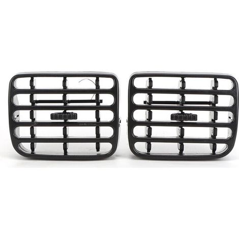 1 paire de cadre de ventilation de climatisation Grille de tableau de bord de voiture adaptée pour CLIO MK2 1998 – 2006 (1/4)