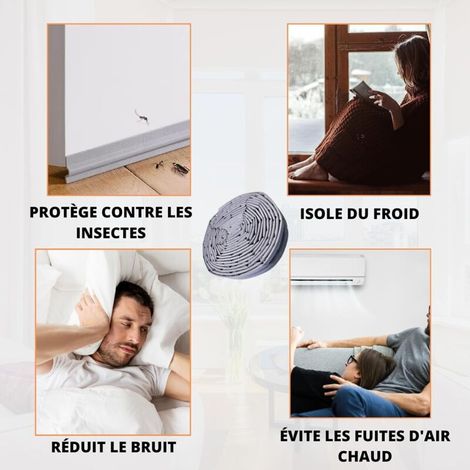 Détecteur de Capteur de Contact Magnétique Alarme pour Porte Fenêtre en Métal Detecteur D'ouverture de Porte Système (1/4)