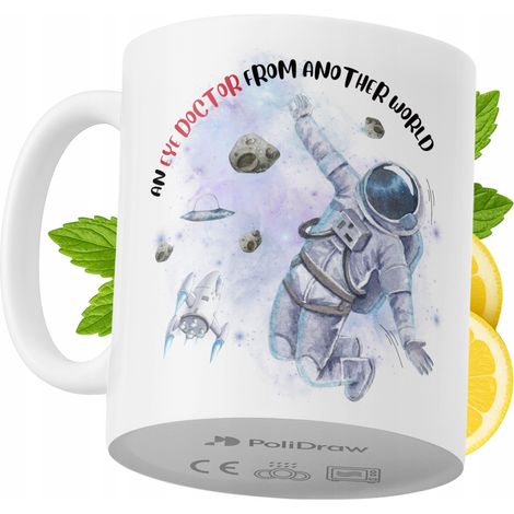 Lustige Kaffee- oder Teetasse mit witzigem Textdesign für Augenärzte – ideal für Geburtstage, Namenstage, Feiertage und besondere Anlässe. Hochwertige Tasse für Zuhause, Büro und Arbeit. Farbe: Weiß, 