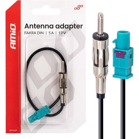 ADAPTATEUR ANTENNE FAKRA DIN 5A 12V AMIO