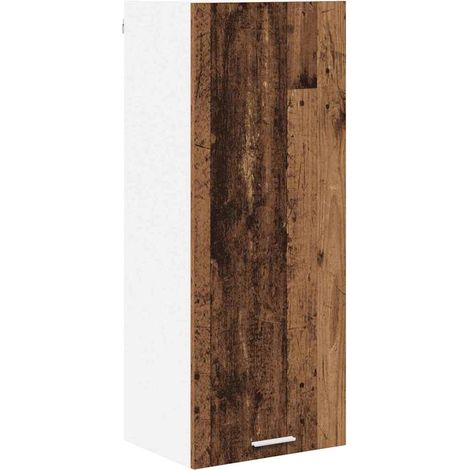 Maison Exclusive - Armadio pensile con porta Legno vecchio 40 x 31 x 100 cm