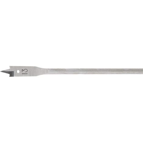 Mèche à bois plate Ø.13,0 x 400mm avec queue hex 1/4" HIKOKI 781735 (1/3)