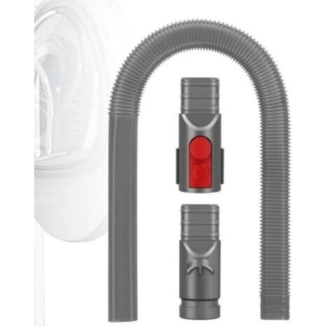 Embout Suceur Plat Flexible Longue, Compatible avec Dyson V6 V7 V8 V10 V11 V12 V15, Accessoire Aspirateur pour Enlève les Peluches des Sèche-linge, des Ouvertures d'Aération et de la Voiture (1/4)