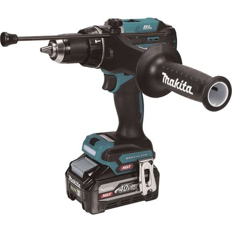 Makita - 40V Akku-Schlagbohrschrauber, 2x Akku 4,0 Ah Li-Ion, Ladegerät HP003GU201 (1/5)