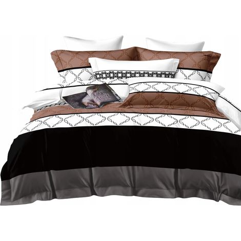 Parure de lit en satin Parylux 2.3, housse de couette 160x200, drap 180x230 (1/5)