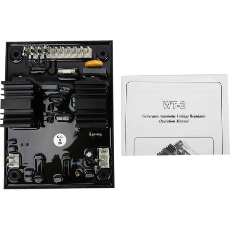 Régulateur de tension automatique WT-2 50/60Hz, contrôleur pour générateur sans balais, pièces détachées groupe électrogène (1/5)