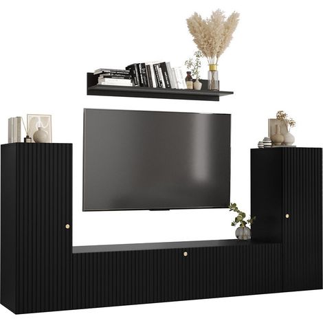 Conjunto de salón Anulio IX, Negro