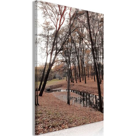 Dipinto - Passeggiata autunnale (1 parte) verticale (1/3)