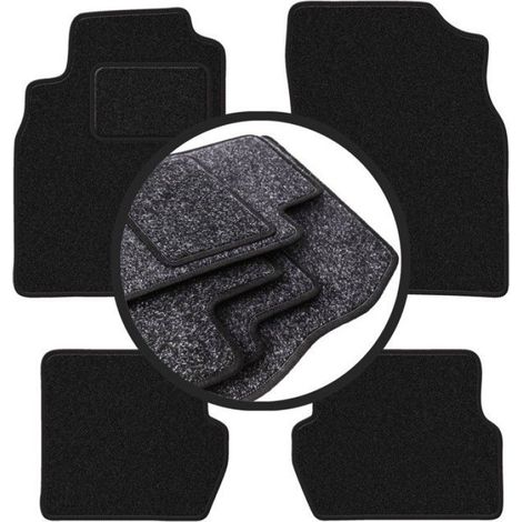 Tapis De Voiture - Polypropylène - Pour Nissan Almera N16 Hayon (2000-2006) - Lot De 4 (1/5)
