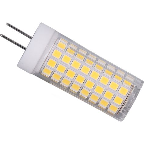 Lot de 2 ampoules LED maïs lumière naturelle en céramique G8 102 LED 10 W, dimmables, pour suspensions et lampes à ventouse, AC100-120 V