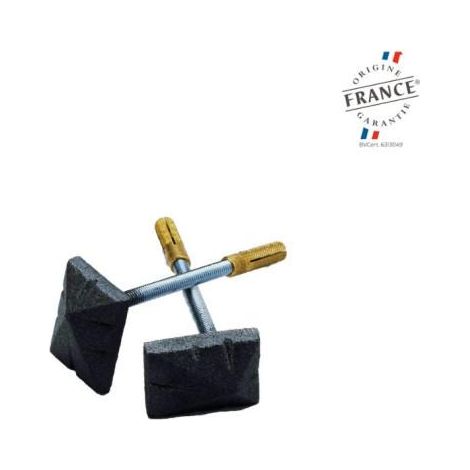 Lot 2 Pattes Fixation Plaque