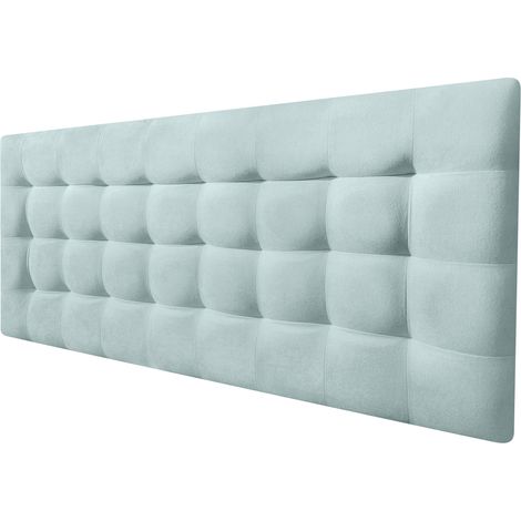 Cabecero Cama CANADÁ DELUXE tapizado tejido antimanchas Verde 135x70cm (1/4)
