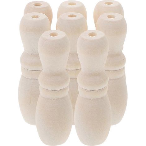 Lot de 8 tirettes décoratives et pratiques pour cordons de stores, de forme ronde, idéales pour la décoration intérieure. (1/5)