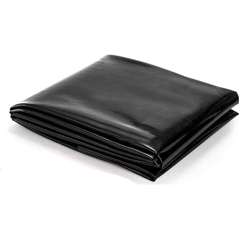 Bache étang - 20 Mil HDPE - Résistant UV Et Racines - Pour Jardin Et Ruisseau - 1 X 1 Mètre (1/5)