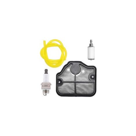 Filtre à air et filtre à carburant pour tronçonneuse Husqvarna 36 41 136 137 141 142 142E (1/2)
