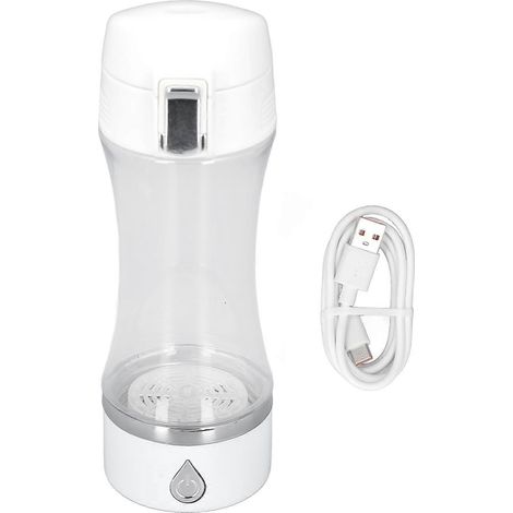 380-ml-Wasserstoffwasserflasche, wiederaufladbar, reichhaltiger Wasserstoffionisator, Generator, H₂-Konzentration 700‑