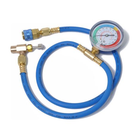 pour recharge de clim auto r134 Le tuyau de mesure de recharge R134A peut prendre le tuyau de charge de réfrigérant de la jauge pour tuyau recharge Tuyau de recharge (1/5)