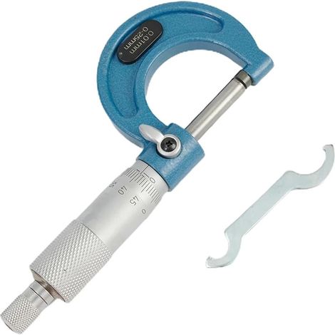 Micromètre Ensemble de micromètres de diamètre extérieur Micromètre en spirale Micromètre mécanique Métrique Pouces Précision 0,01" Outils de mesure (1/3)