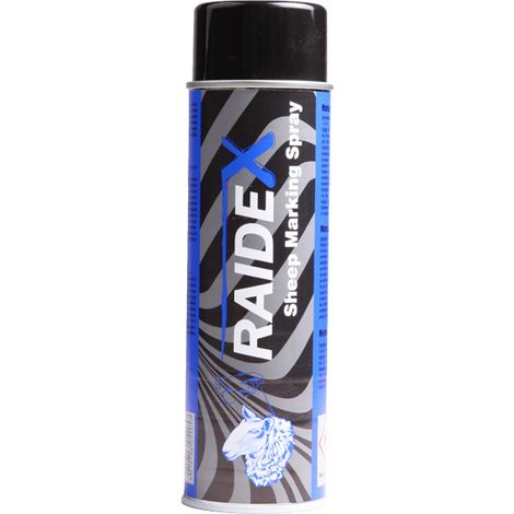 KERBL RAIDEX Spray Burstock Marker, bleu, 500 ml (1/4)