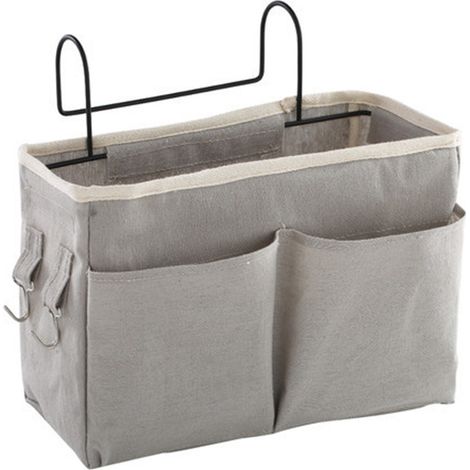 Panier de rangement suspendu multifonctionnel pour chevet de lit (1/5)