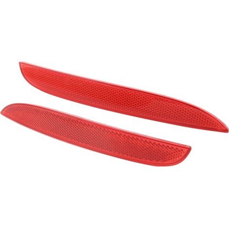 1 paire de réflecteurs de pare-chocs arrière 63142990863 gauche et droite, réflecteurs de feu arrière rouges pour BMW X1 E84 (2010-2015) (1/5)