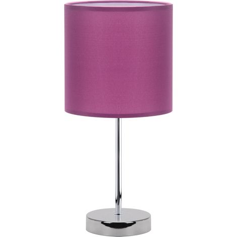 Lámpara de mesa morada 40W Agnes E14 Ideus 03148 (1/2)