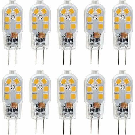 Ampoules LED G4 [LCS] 12 V, 1 W (équivalent halogène 10 W), non dimmables, lot de 10. (1/4)