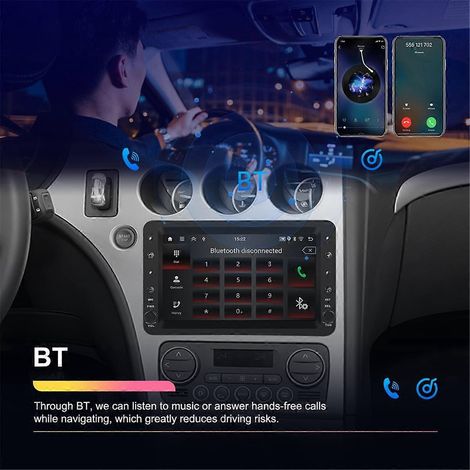 Für 159 2004-2011 Android 7 Zoll Autoradio 2G+64G 2Din--