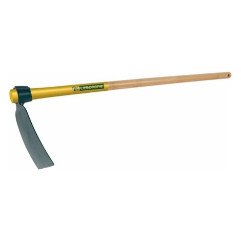 Leborgne – Houe Duopro forgée douille ronde 14 cm – Manche en bois certifié PEFC – Tête en acier trempé pour résistance optimale