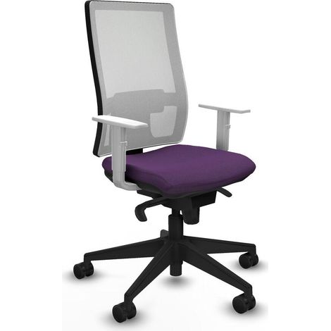 Piqueras y Crespo Chaise Horna violet bureau ergonomique (1/3)
