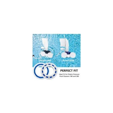 Roulements Roue Pièce Roulement Roue Nettoyeur Piscine C60 C-60 pour Zodiac Polaris 180 280 Pièce Rechange Nettoyeur Piscine Accessoires Piscine - Crezuo (1/3)