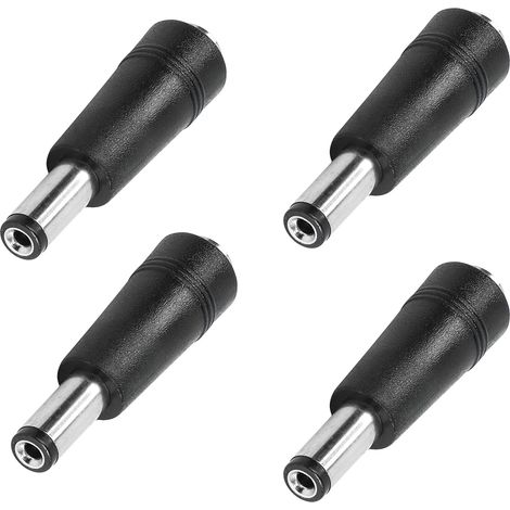 4 pièces Adaptateur Secteur CC 5.5x2.1mm mâle à 4.0x1.7mm Femelle Prise électrique Adaptateur convertisseur (1/5)