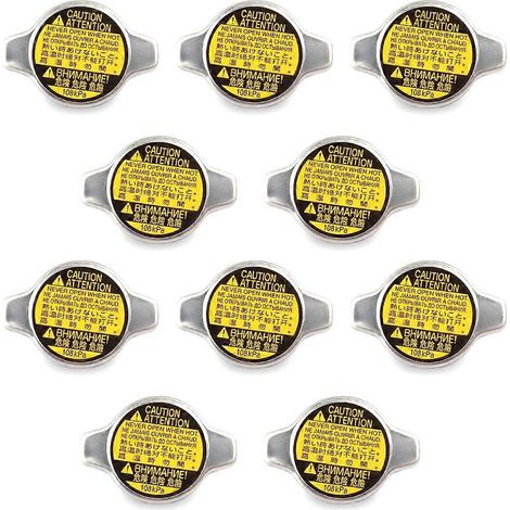 Satz mit 10 Kühlerdeckeln für Tacoma, 4Runner, FJ Cruiser, GX470, IS250, IS350, GS350, GS450H (Referenznummern: 16401-20353 und 16401-31650) (1/5)