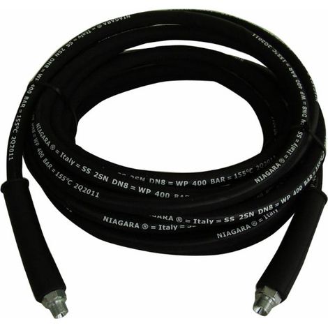 Tubo raccordato idropulitrice 20 mt completo di manicotti