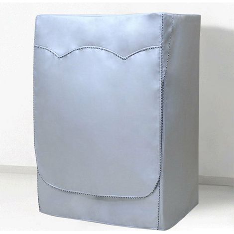 Fully Automatic Roller Washing Machine Sunscreen Washing Machine Waterproof Cover Dryer Polyester Silver (1/5)