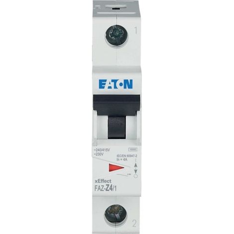 Leistungsschalter 1P Z 4A 10kA AC FAZ Z4/1 278622 (1/3)