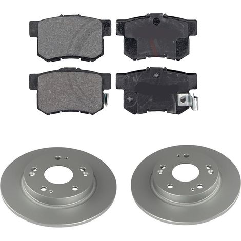 KIT FRENI POSTERIORI compatibile con HONDA CR-Z (ZF) - DISCHI + PASTIGLIE OEM: FDB956 / 18174 /SOSTITUZIONE DIRETTA/BASSA POLVERE/SILENZIOSO (1/5)