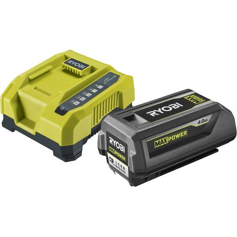 Pack énergie 36V MaxPower : Chargeur rapide RY36C60A + Batterie IntelliCell RY36B40B 4,0Ah RYOBI