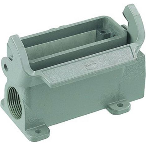 Custodia a zoccolo 19 20 016 0290 Harting 1 pz. (1/2)